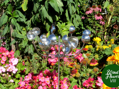 Kinetic Wind Flower Kinetic Garden Spinner VIII