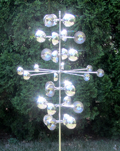 Kinetic Wind Sculpture Spinner Binarius