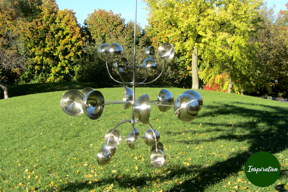 Inspiration Wind Sculpture Wind Spinner
