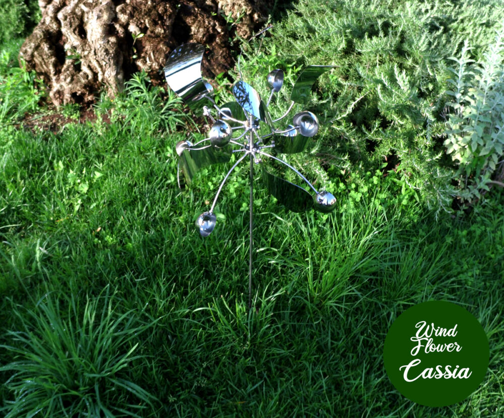 Wind Flower , Kinetic Wind Spinner