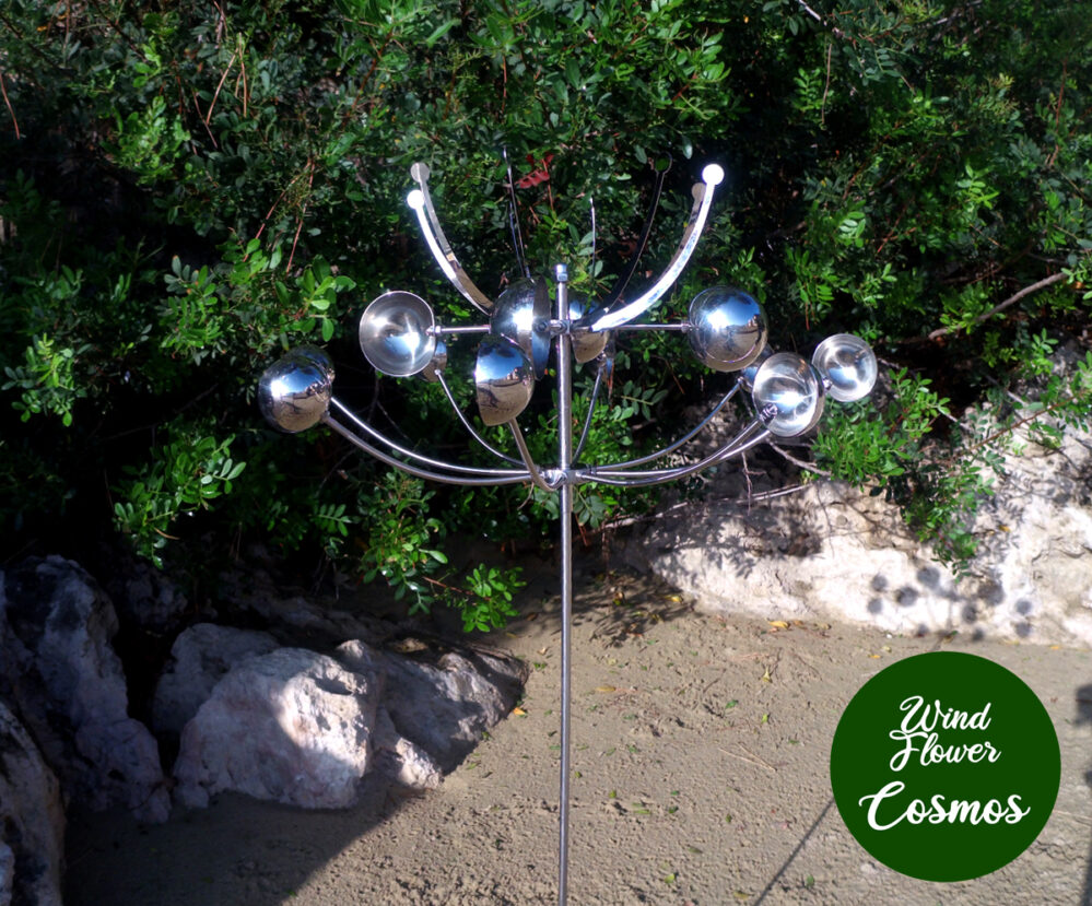 Wind Flower , Kinetic Wind Spinner