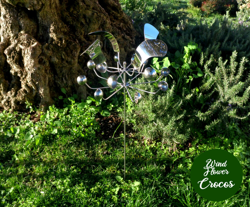 Wind Flower , Kinetic Wind Spinner