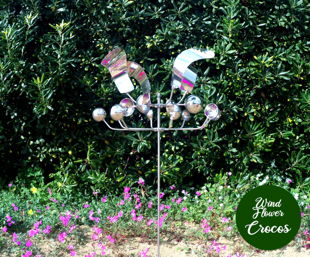Wind Flower , Kinetic Wind Spinner