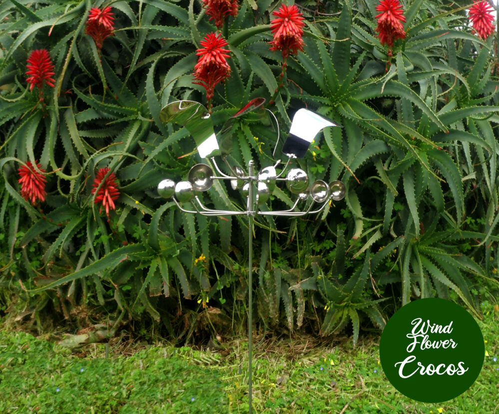 Wind Flower , Kinetic Wind Spinner