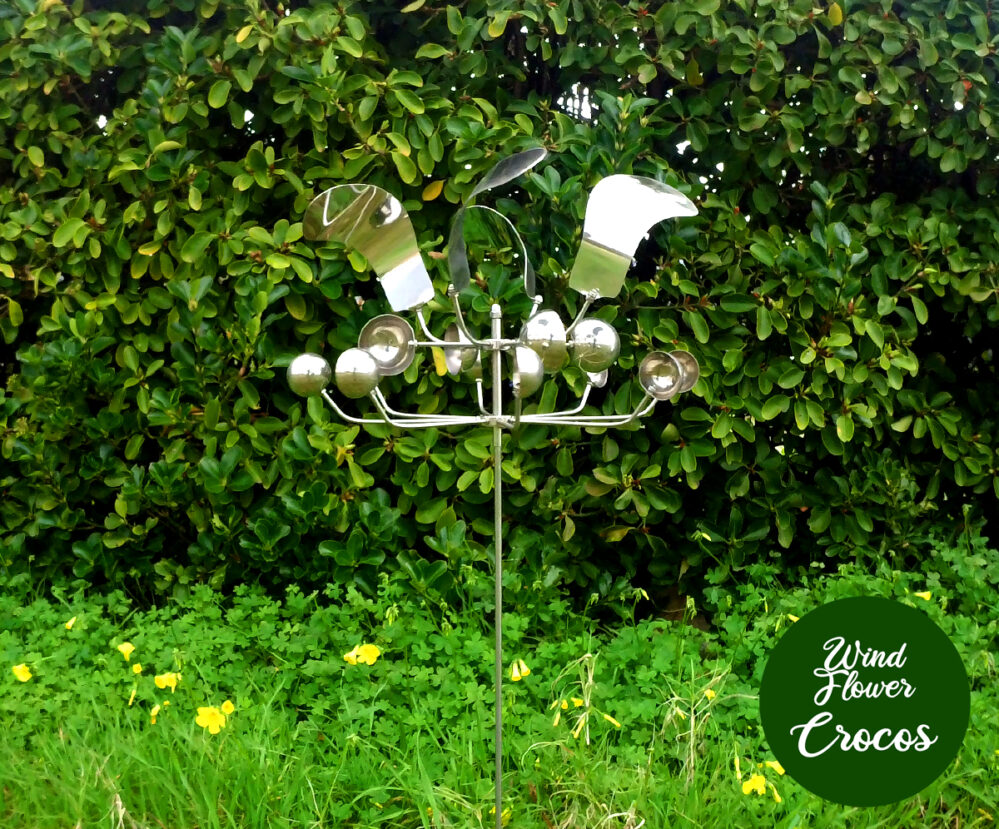 Wind Flower , Kinetic Wind Spinner