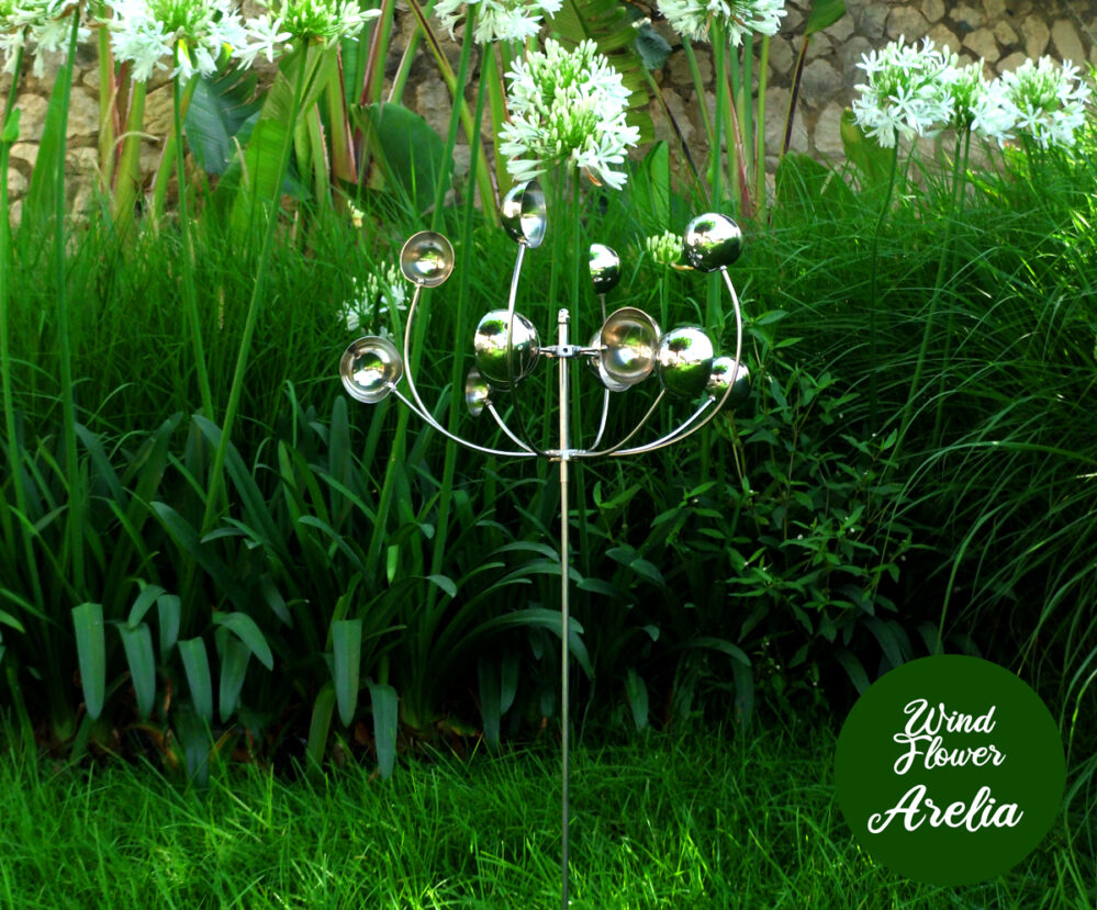 Wind Flower , Kinetic Wind Spinner