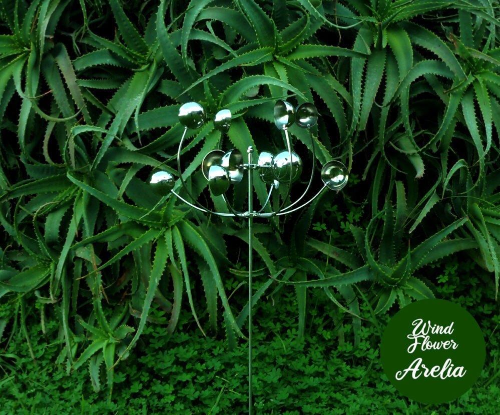 Wind Flower , Kinetic Wind Spinner