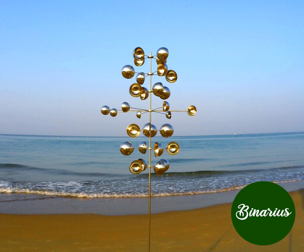 Kinetic Wind Sculpture Binarius