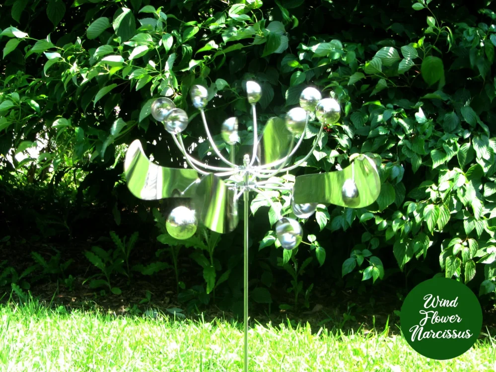 Wind Flower , Kinetic Wind Spinner