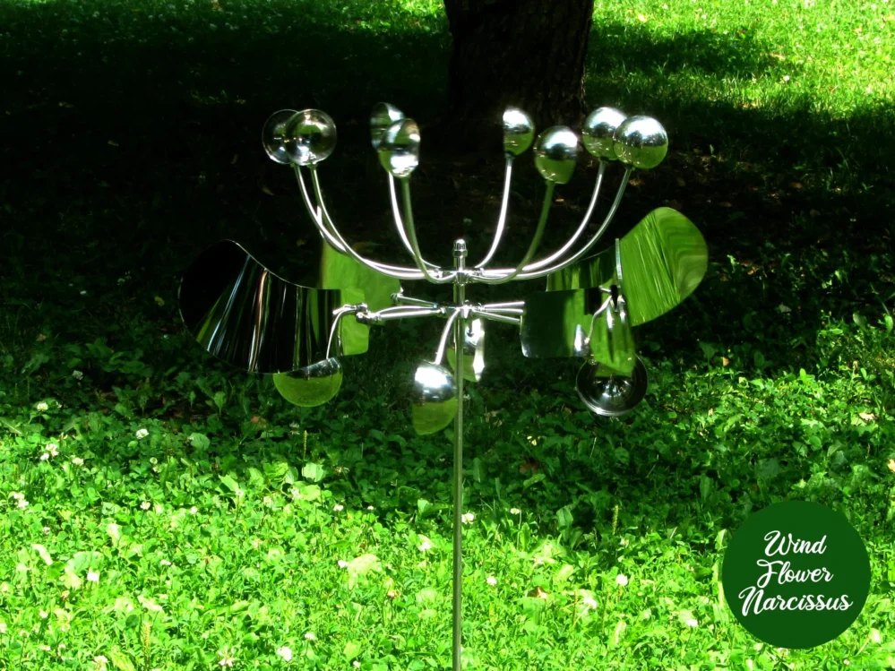 Wind Flower , Kinetic Wind Spinner