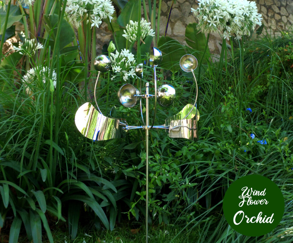 Wind Flower , Kinetic Wind Spinner