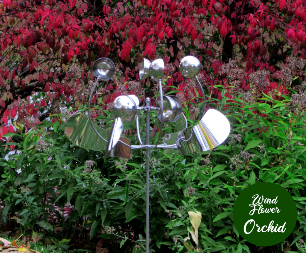 Wind Flower , Kinetic Wind Spinner